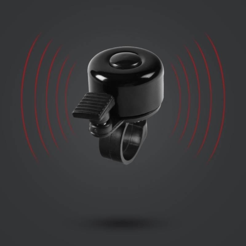 STYLOWY DZWONEK Czarny do Roweru Rowerowy Mega Głośny Miejski