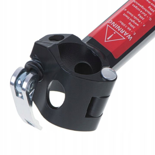 BAGAŻNIK ROWEROWY TYLNY TURYSTYCZNY ALUMINIOWY UNIWERSALNY NA ROWER 9kg