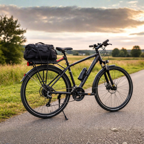 BAGAŻNIK ROWEROWY TYLNY TURYSTYCZNY ALUMINIOWY UNIWERSALNY NA ROWER 9kg
