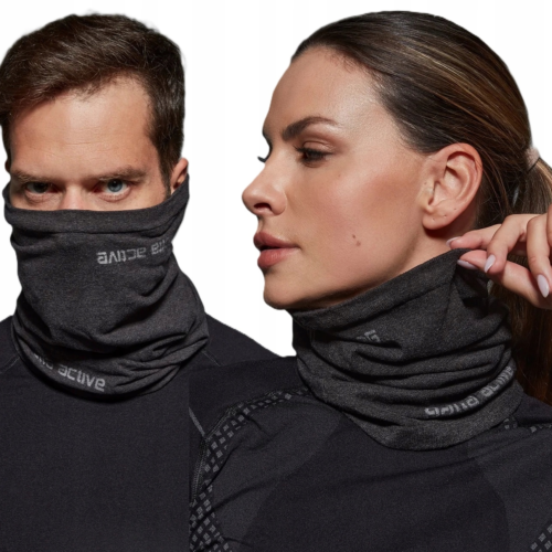 KOMIN TURYSTYCZNY WIELOFUNKCYJNY TERMOAKTYWNA CHUSTA NA ROWER DO BIEGANIA