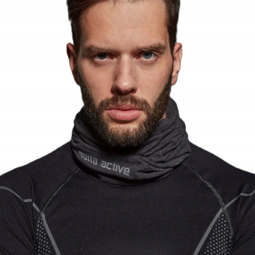 KOMIN TURYSTYCZNY WIELOFUNKCYJNY TERMOAKTYWNA CHUSTA NA ROWER DO BIEGANIA