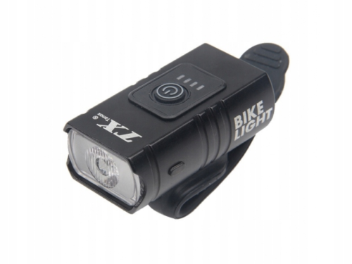 Lampka Rowerowa PRZÓD + TYŁ Do Roweru Miejskiego DO JAZDY NOCĄ MOCNA LED