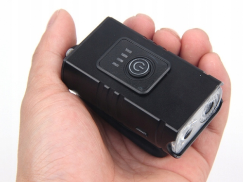 Lampka Rowerowa PRZÓD + TYŁ Do Roweru Miejskiego DO JAZDY NOCĄ MOCNA LED