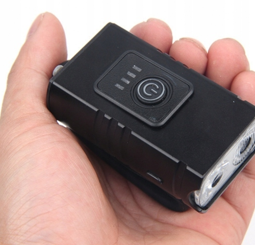 Lampka Rowerowa PRZÓD + TYŁ Do Roweru Miejskiego DO JAZDY NOCĄ MOCNA LED