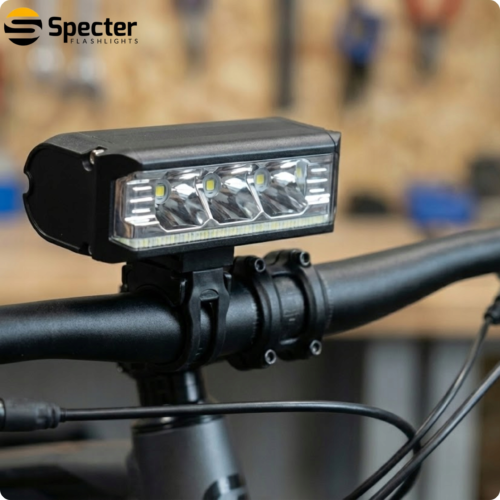 Lampki Rowerowe SPECTER EOS610 1000LM Zestaw Przód Tył EYE07 IP66