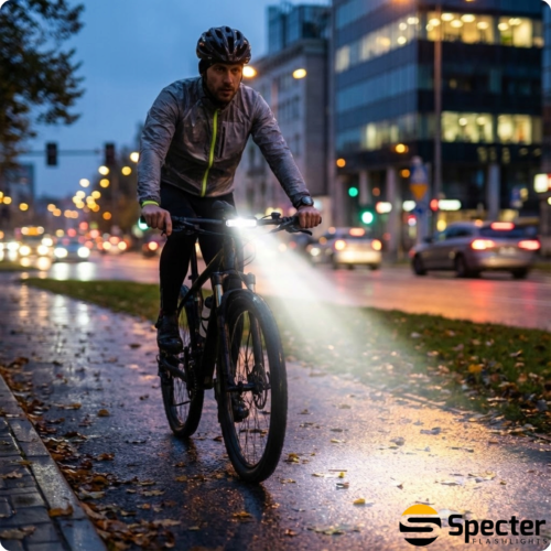 Lampki Rowerowe SPECTER EOS610 1000LM Zestaw Przód Tył EYE07 IP66