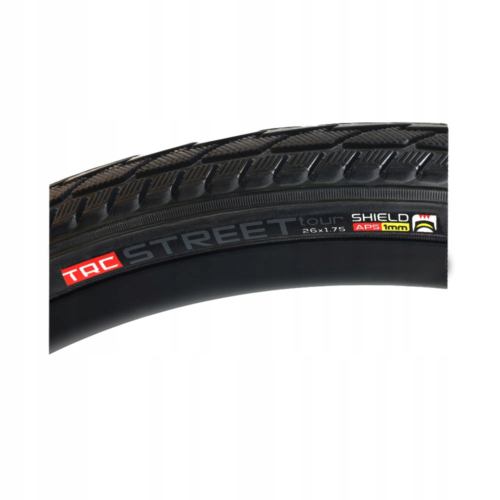 Opona rowerowa 26 TRC 26x1.75 WKŁADKA ANTYPRZEBICIOWA opony ZESTAW 2 SZTUKI