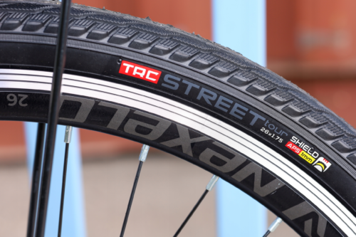 Opona rowerowa 26 TRC 26x1.75 WKŁADKA ANTYPRZEBICIOWA opony ZESTAW 2 SZTUKI