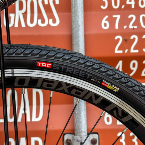 Opona rowerowa 26 TRC 26x1.75 WKŁADKA ANTYPRZEBICIOWA opony ZESTAW 2 SZTUKI