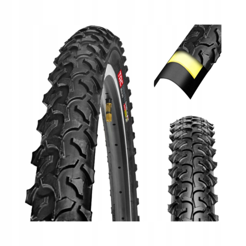 Opona rowerowa 26 TRC NOWA 26x1.95 WKŁADKA ANTYPRZEBICIOWA [54-559] MOCNA