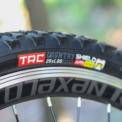 Opona rowerowa 26 TRC NOWA 26x1.95 WKŁADKA ANTYPRZEBICIOWA [54-559] MOCNA