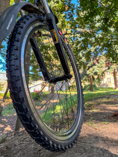 Opona rowerowa 26 TRC NOWA 26x1.95 WKŁADKA ANTYPRZEBICIOWA [54-559] MOCNA