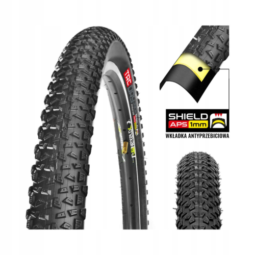Opona rowerowa 27 5 x 2 1 TRC wkładka ANTYPRZEBICIE 27.5 x 2.125 57-584 MTB