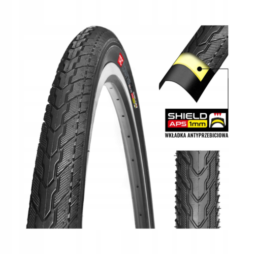 Opona rowerowa 28 " TRC do roweru 28x1.75 47-622 WKŁADKA ANTYPRZEBICIOWA