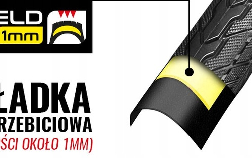 Opona rowerowa 29 cali TRC 57-622 MOCNA do roweru 29 x 2.125 ANTYPRZEBICIE