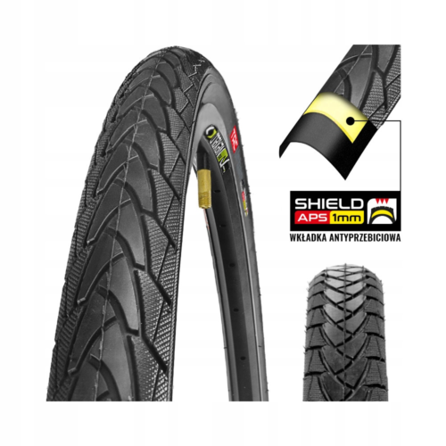 Opona rowerowa + dętka ZESTAW 28" TRC 700x35C 37-622 ANTYPRZEBICIE