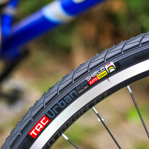 Opona rowerowa + dętka ZESTAW 28" TRC 700x35C 37-622 ANTYPRZEBICIE