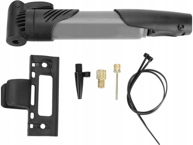 POMPKA ROWEROWA RĘCZNA MINI NA RAMĘ ROWER TELESKOPOWA TURYSTYCZNA LEKKA