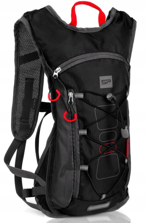 Plecak Rowerowy Turystyczny Na Rower Sportowy Lekki Odblaskowe Elementy 5 L