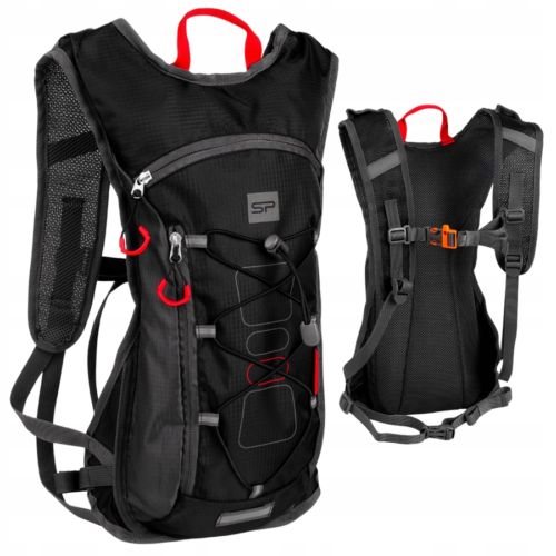 Plecak Rowerowy Turystyczny Na Rower Sportowy Lekki Odblaskowe Elementy 5 L