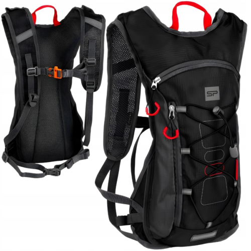 Plecak Rowerowy Turystyczny Na Rower Sportowy Lekki Odblaskowe Elementy 5 L