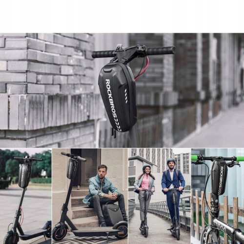 ROCKBROS TORBA ROWEROWA SAKWA NA KIEROWNICĘ RAMĘ HULAJNOGĘ 3l WODOODPORNA