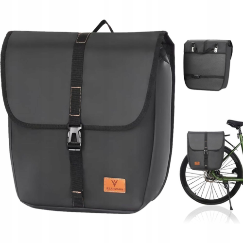 ROWEROWE TORBY SAKWY POJEMNE SZTYWNE WODOODPORNE DO TURYSTYCZNYCH I GÓRSKIC