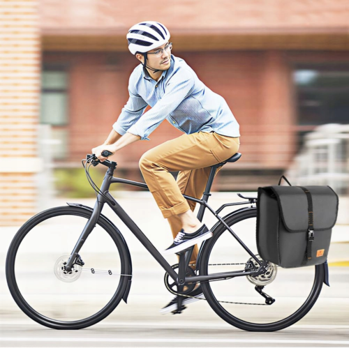 ROWEROWE TORBY SAKWY POJEMNE SZTYWNE WODOODPORNE DO TURYSTYCZNYCH I GÓRSKIC