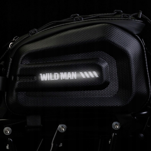 SAKWA ROWEROWA NA BAGAŻNIK ROWER MOTOR TORBA ETUI WODOODPORNA WILD MAN 4L