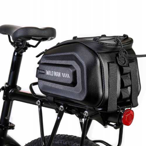 SAKWA ROWEROWA NA BAGAŻNIK ROWER MOTOR TORBA ETUI WODOODPORNA WILD MAN 4L