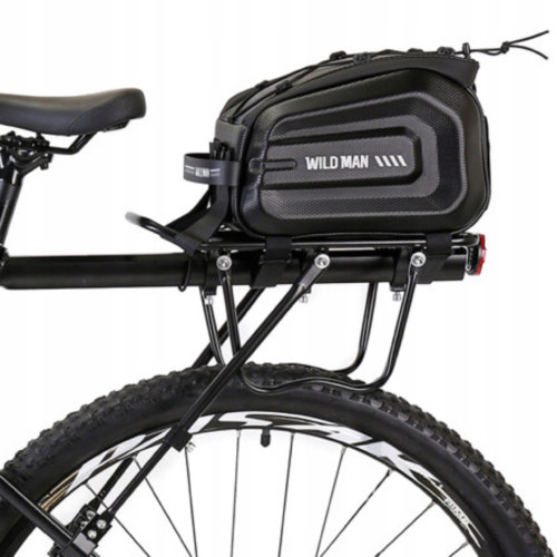 SAKWA ROWEROWA NA BAGAŻNIK ROWER MOTOR TORBA ETUI WODOODPORNA WILD MAN 4L