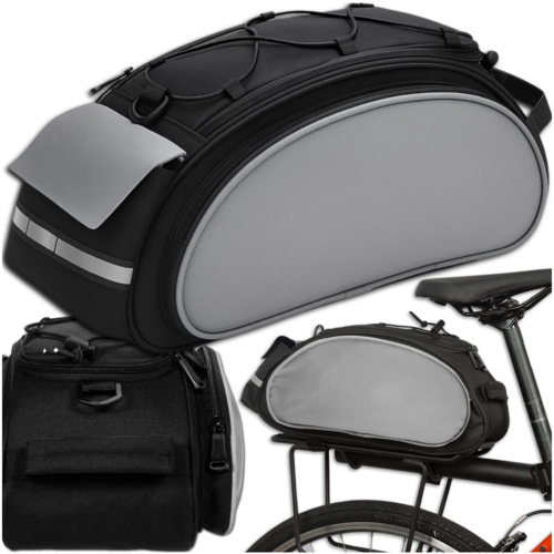 SAKWA ROWEROWA TORBA TURYSTYCZNA DUŻA NA BAGAŻNIK KUFER NA RAMIĘ DO ROWERU