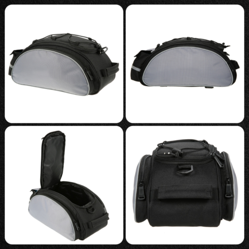 SAKWA ROWEROWA TORBA TURYSTYCZNA DUŻA NA BAGAŻNIK KUFER NA RAMIĘ DO ROWERU