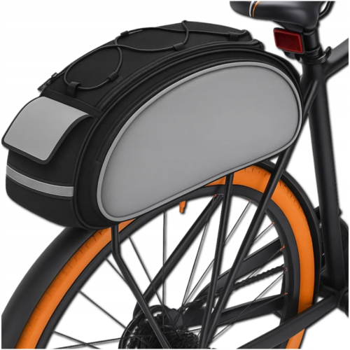 SAKWA ROWEROWA TORBA TURYSTYCZNA DUŻA NA BAGAŻNIK KUFER NA RAMIĘ DO ROWERU
