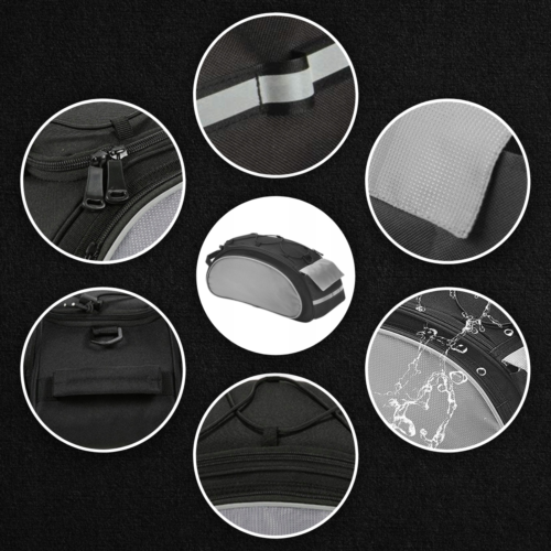 SAKWA ROWEROWA TORBA TURYSTYCZNA DUŻA NA BAGAŻNIK KUFER NA RAMIĘ DO ROWERU