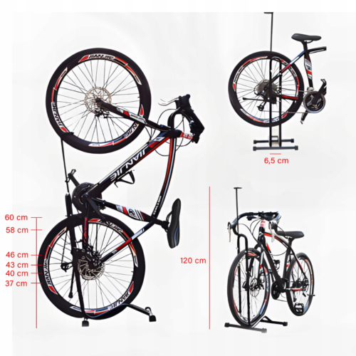 STOJAK NA ROWER Serwisowy Rowerowy 3w1 SKŁADANY Uchwyt Stabilny Do Naprawy