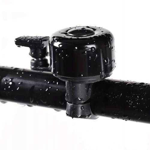 STYLOWY DZWONEK Czarny do Roweru Rowerowy Mega Głośny Miejski