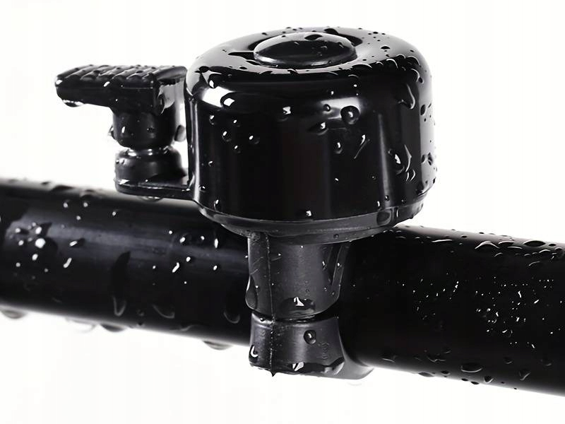 STYLOWY DZWONEK Czarny do Roweru Rowerowy Mega Głośny Miejski