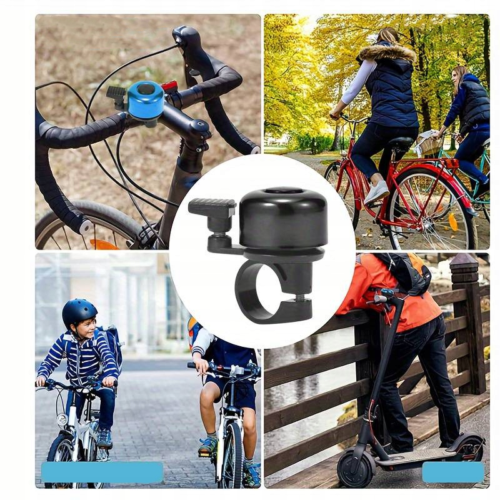 STYLOWY DZWONEK Czarny do Roweru Rowerowy Mega Głośny Miejski