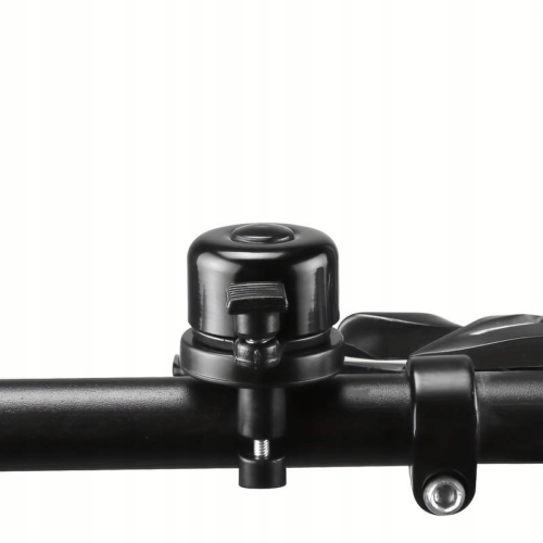 STYLOWY DZWONEK Czarny do Roweru Rowerowy Mega Głośny Miejski