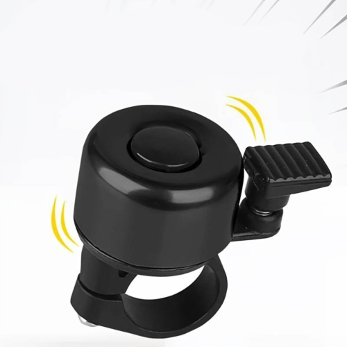 STYLOWY DZWONEK Czarny do Roweru Rowerowy Mega Głośny Miejski