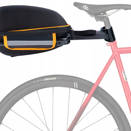 Sakwa Torba Rowerowa Na Rower Zapinana + Bagażnik Do Sztycy Pokrowiec