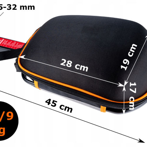 Sakwa Torba Rowerowa Na Rower Zapinana + Bagażnik Do Sztycy Pokrowiec