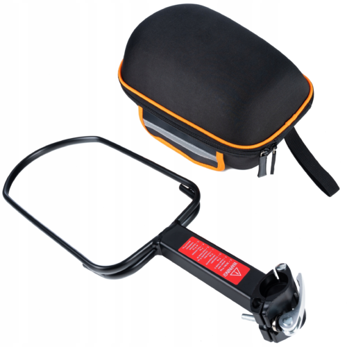 Sakwa Torba Rowerowa Na Rower Zapinana + Bagażnik Do Sztycy Pokrowiec