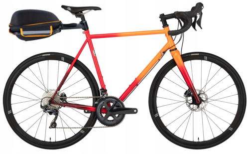 Sakwa Torba Rowerowa Na Rower Zapinana + Bagażnik Do Sztycy Pokrowiec