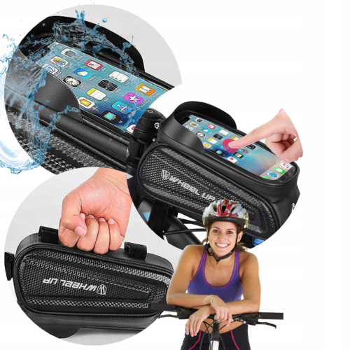 Sakwa na rower Torba Rowerowa na ramę Uchwyt rowerowy na telefon Etui Rower