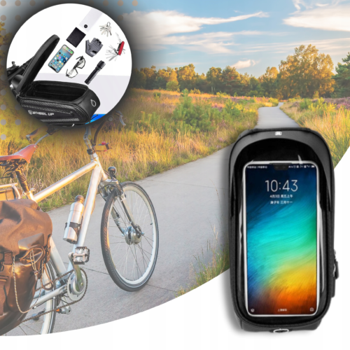 Sakwa na rower Torba Rowerowa na ramę Uchwyt rowerowy na telefon Etui Rower