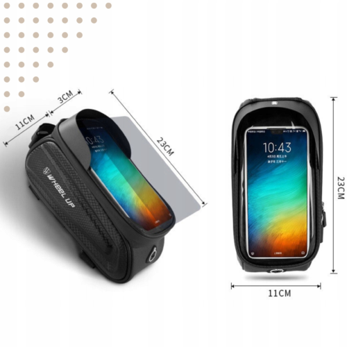 Sakwa na rower Torba Rowerowa na ramę Uchwyt rowerowy na telefon Etui Rower