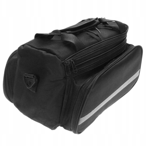 TORBA NA ROWER BAGAŻNIK SAKWA ROWEROWA ODBLASKOWA KUFER POJEMNY 30L