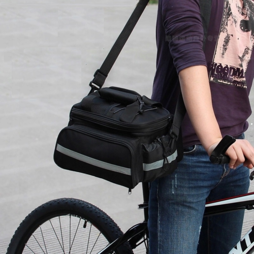 TORBA NA ROWER BAGAŻNIK SAKWA ROWEROWA ODBLASKOWA KUFER POJEMNY 30L